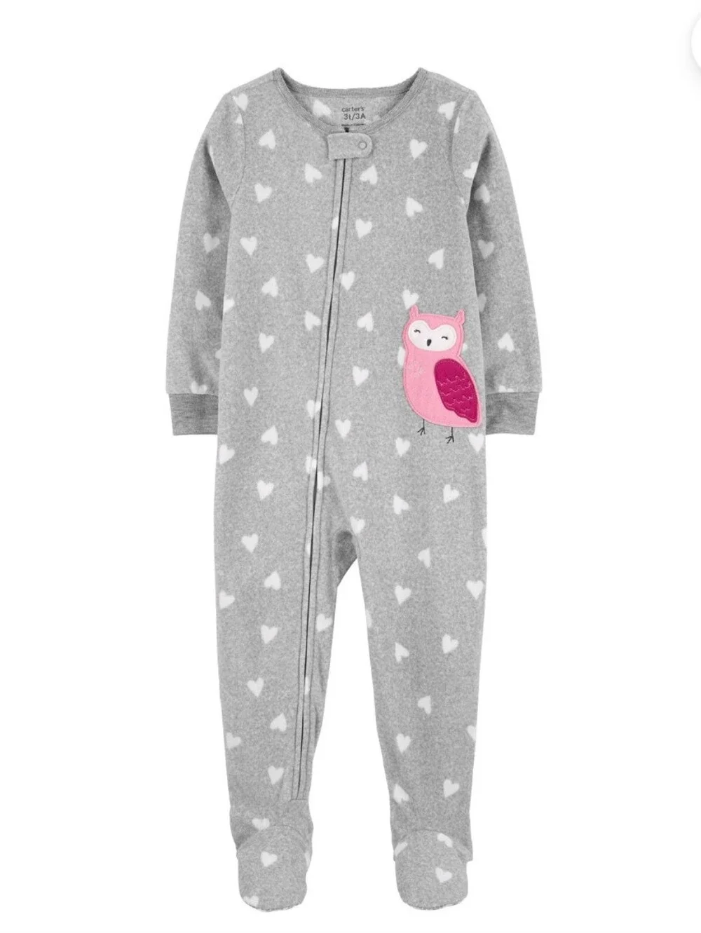Carter's Baby & Toddler Girls Fleece Footie Pajamas
